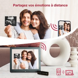 Cadre photo numérique intelligent : les fonctionnalités