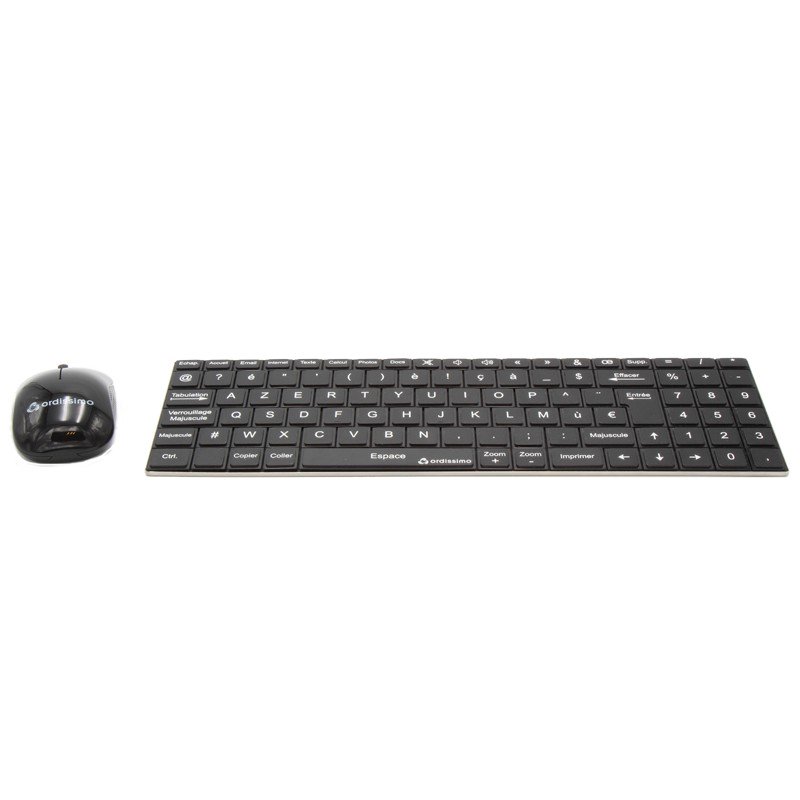 clavier et souris sans fil Ordissimo